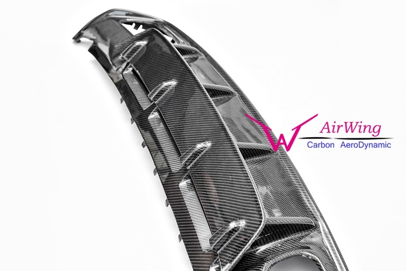 Mercedes-Benz W176 A45 Facelift carbon rear diffuser 06